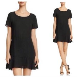 Short Sleeve Drop Waist Dress